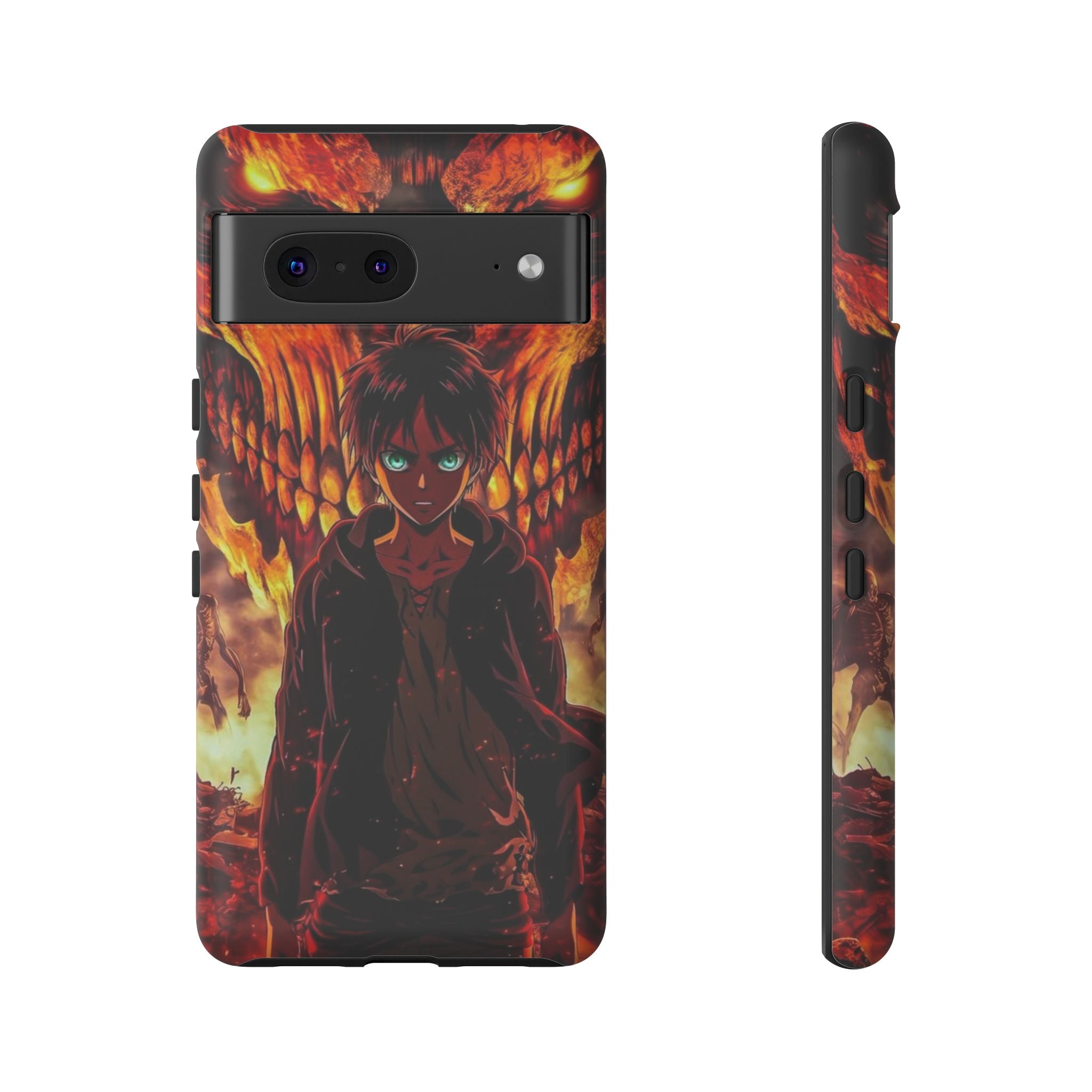 Eren Yeager Phone Case — Tough Cases Anime Protective Cover