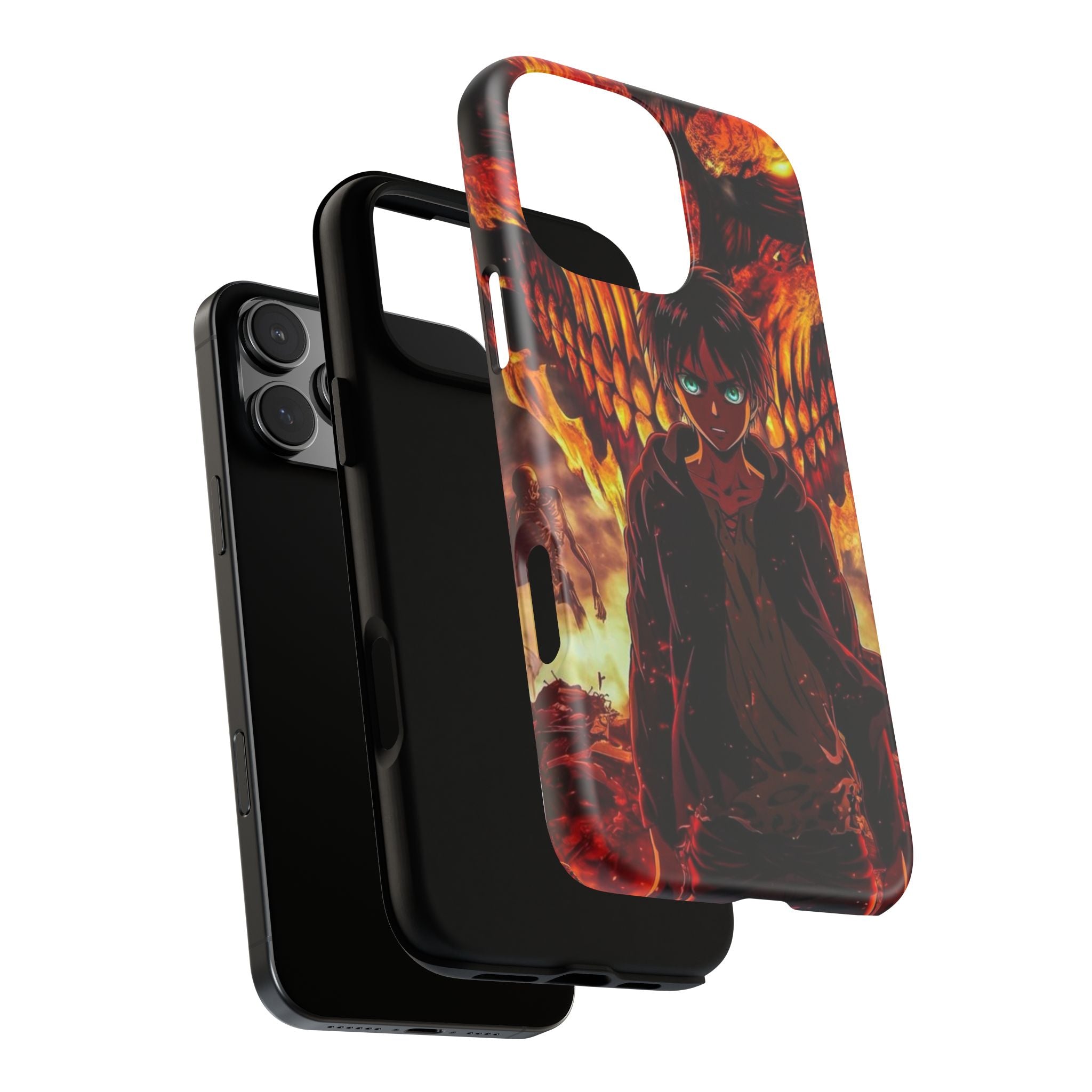 Eren Yeager Phone Case — Tough Cases Anime Protective Cover