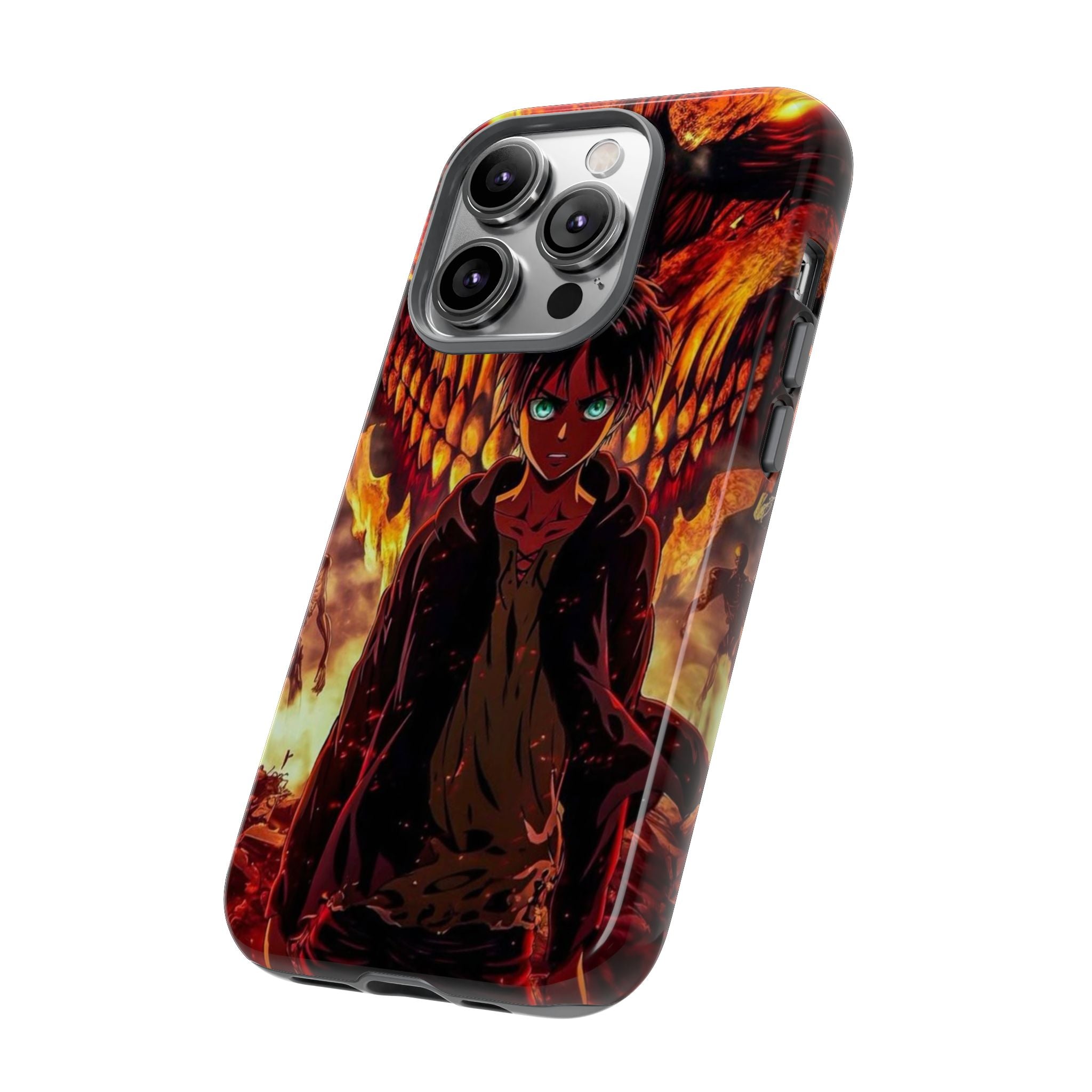 Eren Yeager Phone Case — Tough Cases Anime Protective Cover