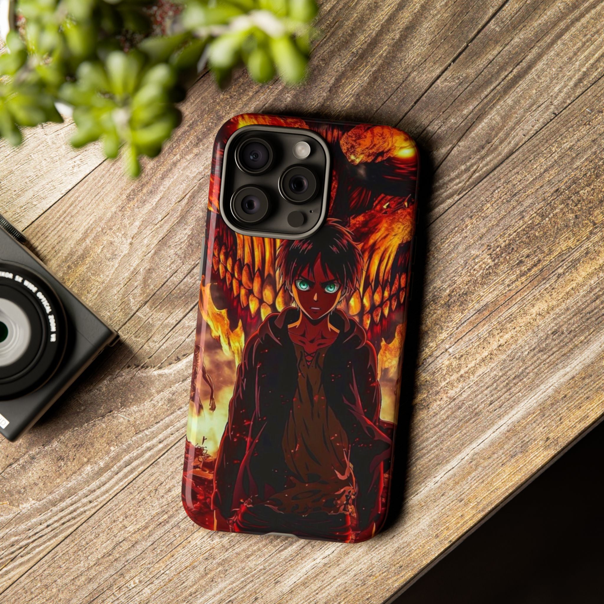 Eren Yeager Phone Case — Tough Cases Anime Protective Cover