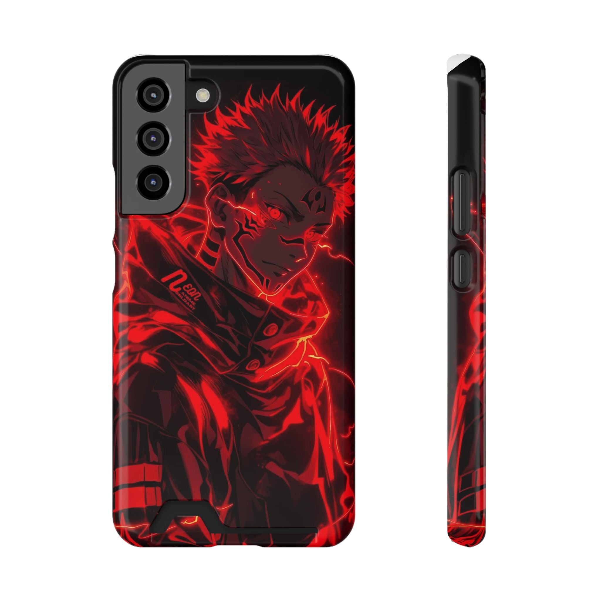 Phone Case With Card Holder Animie style