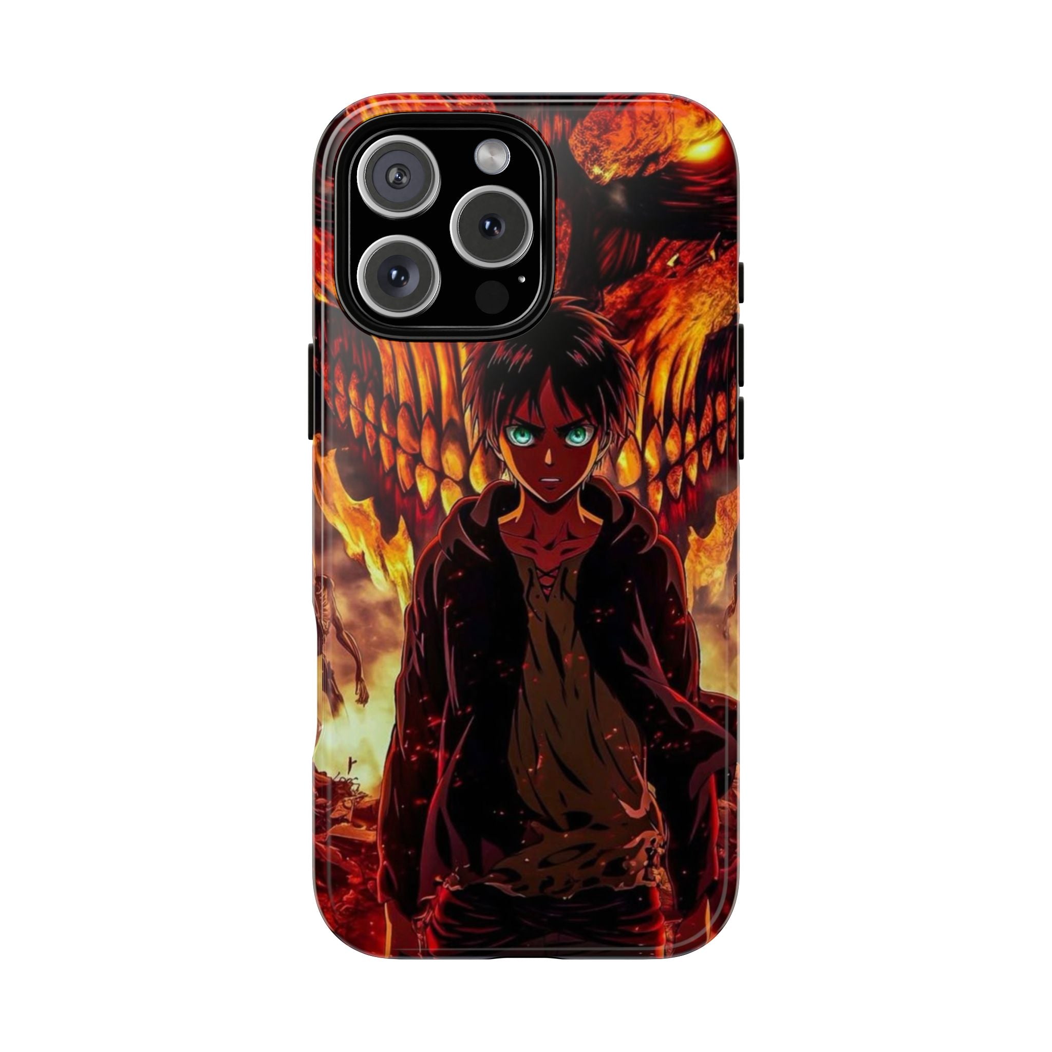 Eren Yeager Phone Case — Tough Cases Anime Protective Cover
