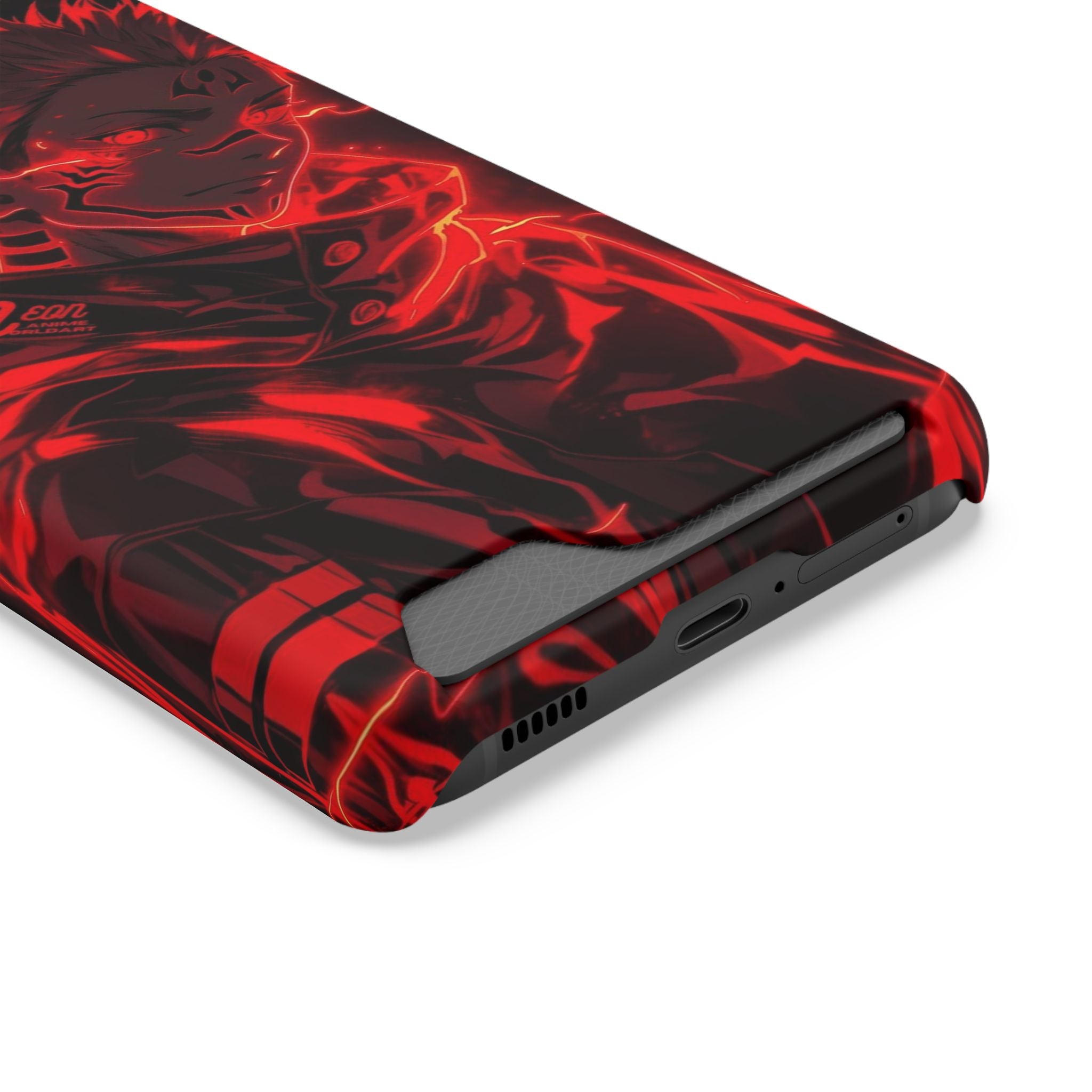 Phone Case With Card Holder Animie style