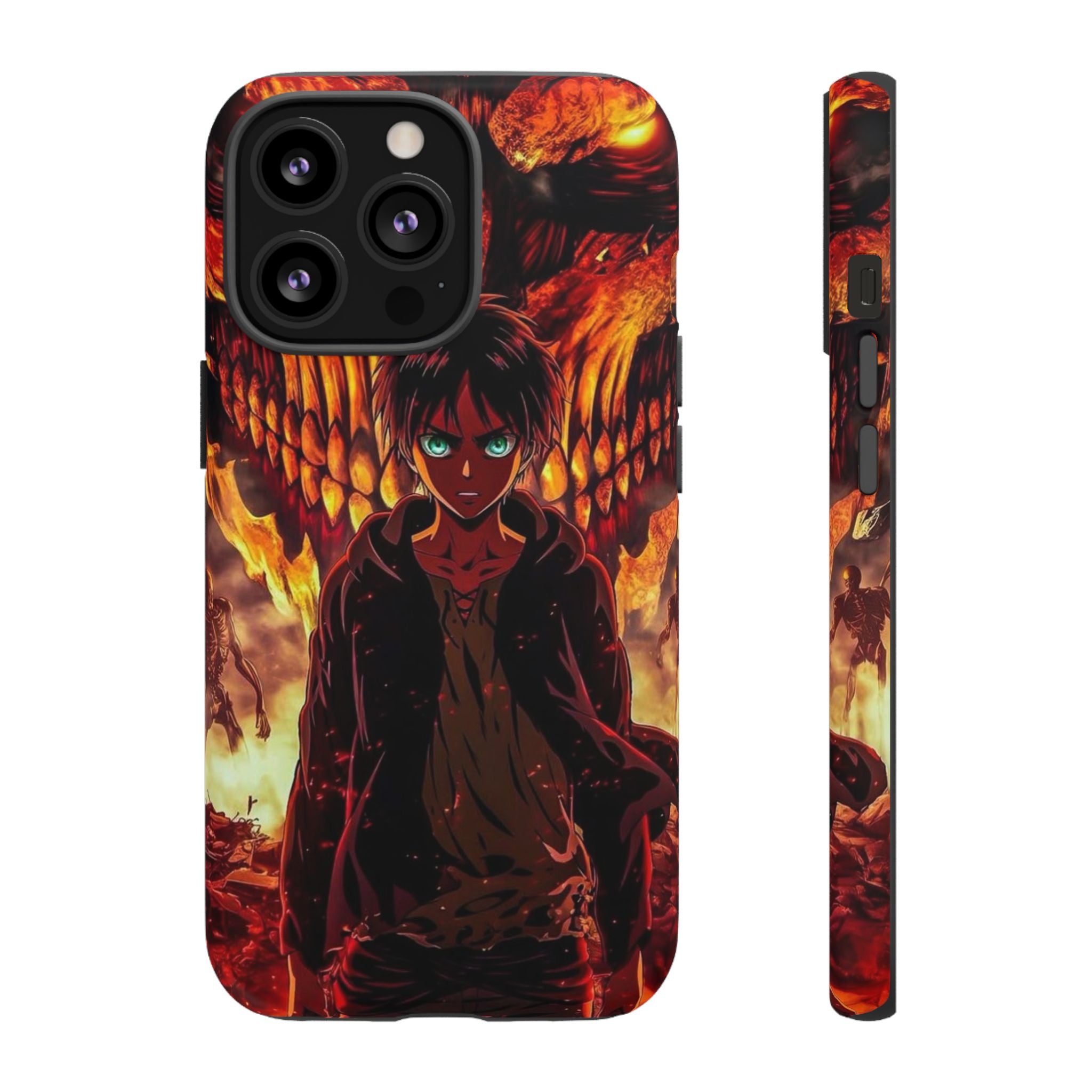 Eren Yeager Phone Case — Tough Cases Anime Protective Cover